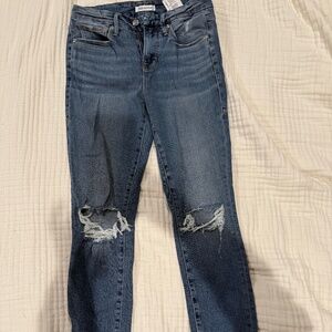 Good American Good legs crop